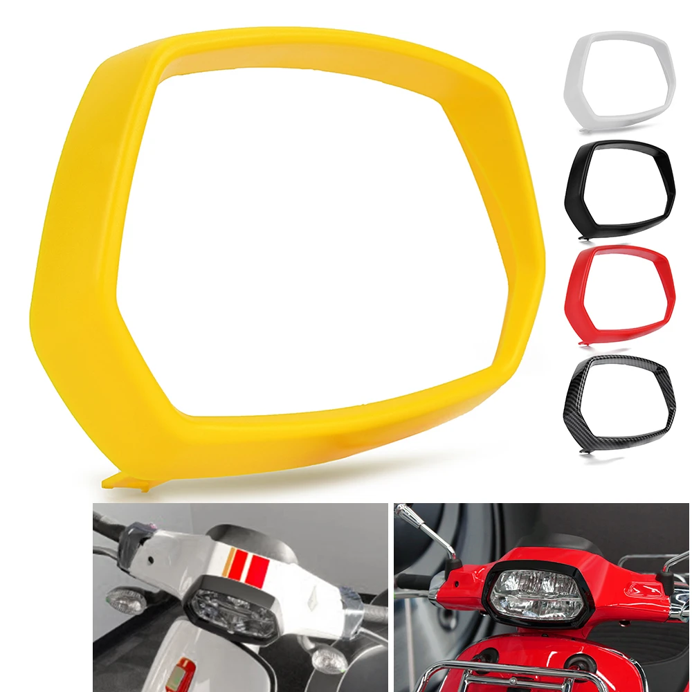 

Motorcycle Headlight Protector Grille Guard Cover Protection Grill for Vespa Sprint 50 125 150 2016-2022
