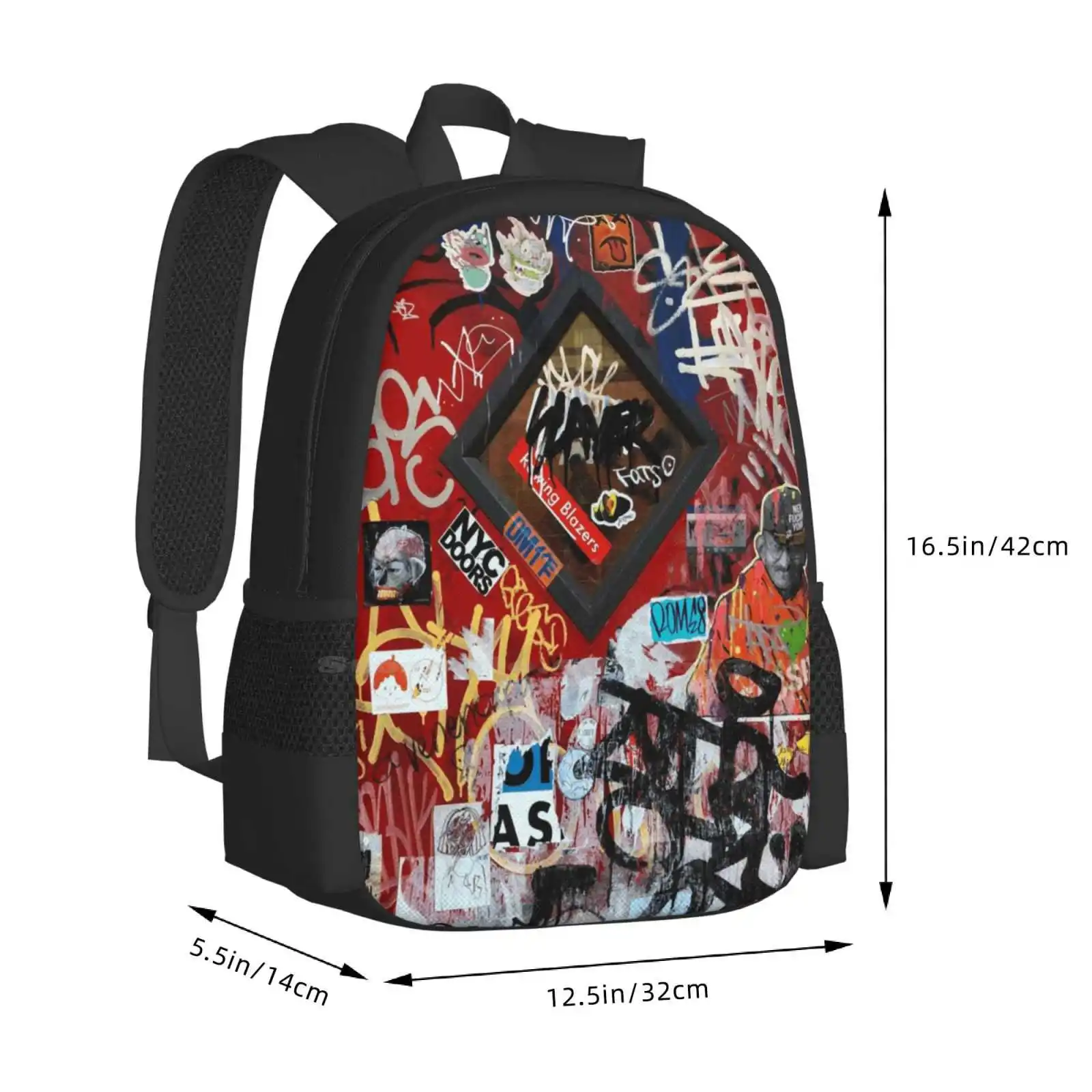 Лидер продаж рюкзак с изображением Нью-Йорка и дверей модные сумки Нью-Йорк