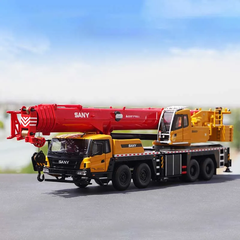 

Diecast 1:36 SANY STC800T6 Road Crane Alloy Engineering Truck Model Decoration Vehicle Gift Toy Collection