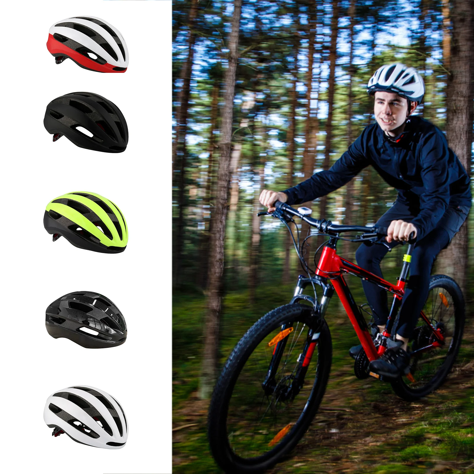 

Bike Helmets Adult Bicycle Helmets Lightweight Bicycle Helmets For Road And Mountain Adult Bike Helmets Mountain Bike Helmets