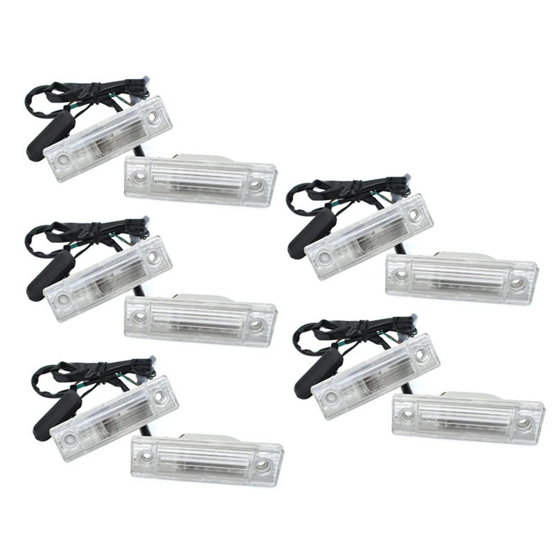 

Светильник заднего номерного знака 95961097 95107229 с выключателем багажника для Chevrolet Orlando Cruze 2011-2014, 5 комплектов