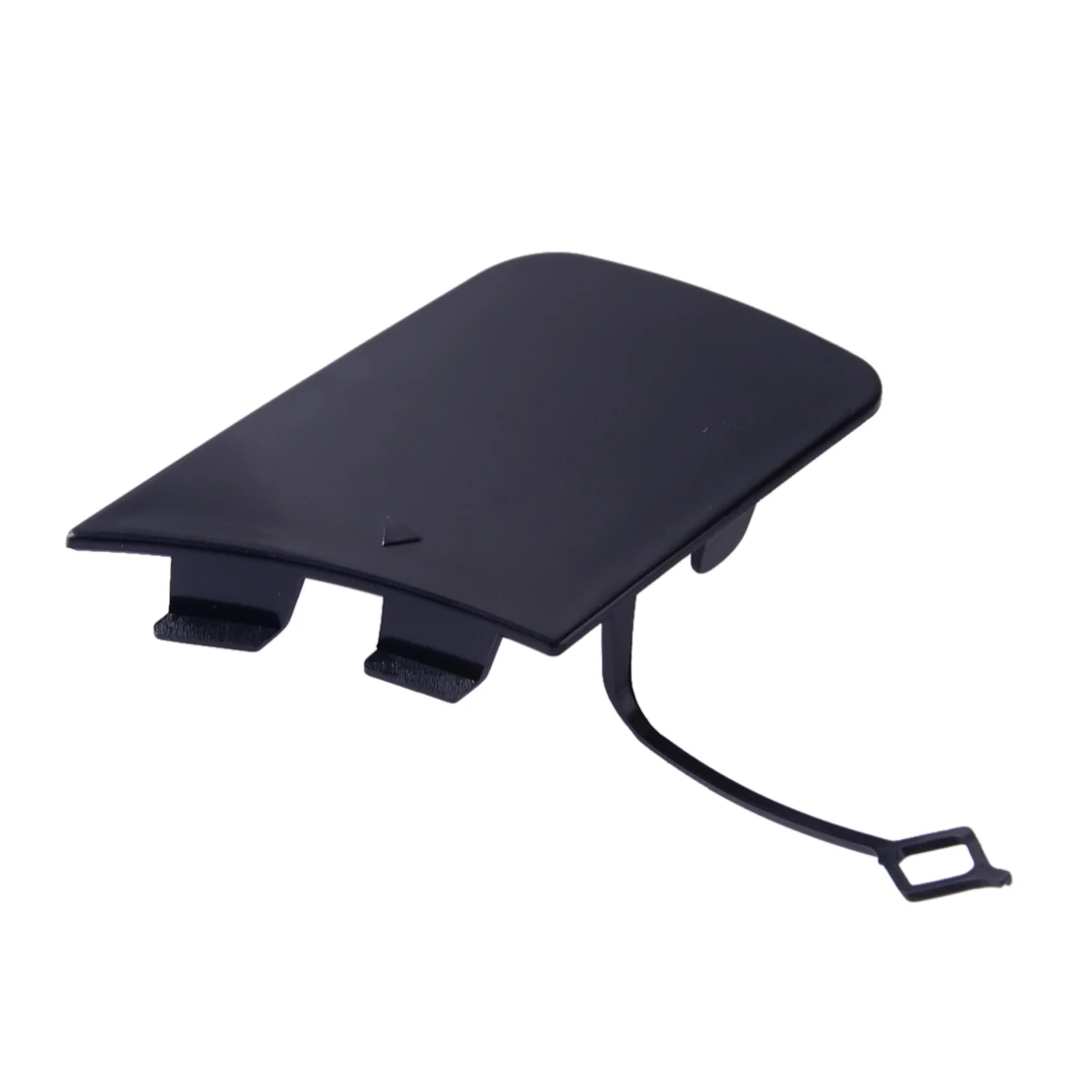 Черный Автомобильный передний бампер буксировочный крючок накладка на глаза