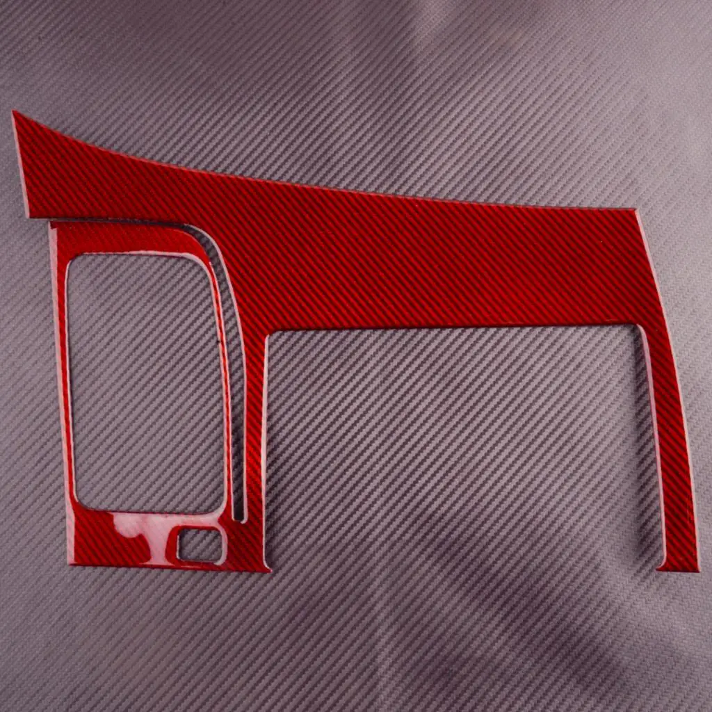 

Красная Панель навигации GPS из углеродного волокна, рамка для Honda Civic 8 поколения 2006 2007 2008 2009 2010 LHD