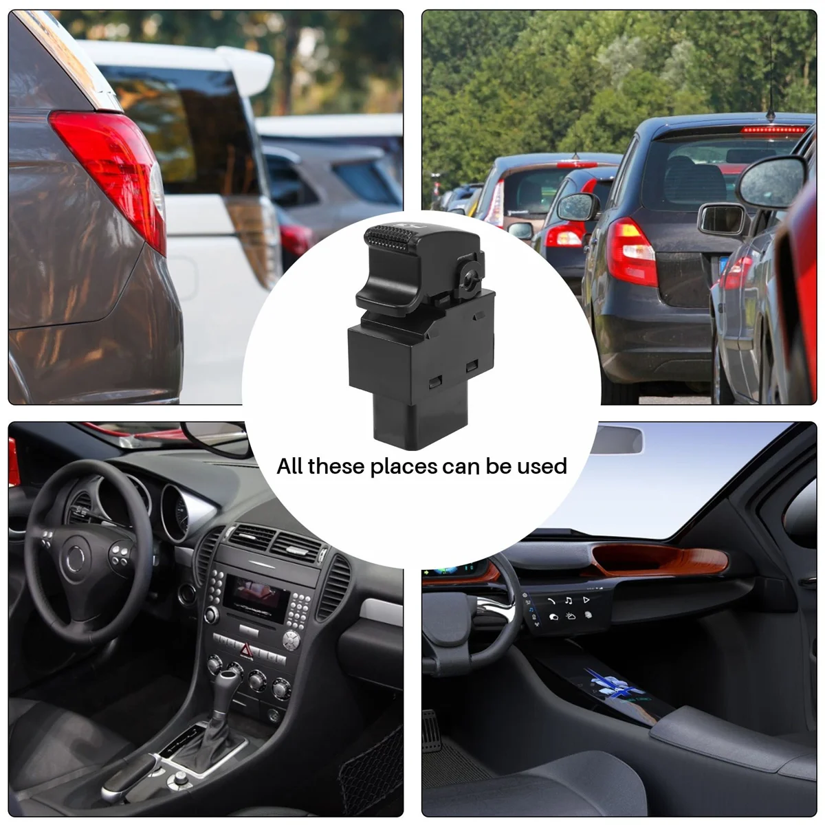 Переключатель Стеклоподъемника задний LH RH для Hyundai SANTA FE 2007 2008 2009 2010 2011 935802B000