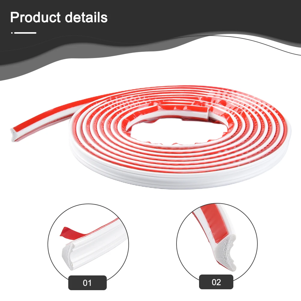 

3 Meters Long Wall Corner Decoration Edging Strip Self Adhesive Caulk Strip Household Useful Products