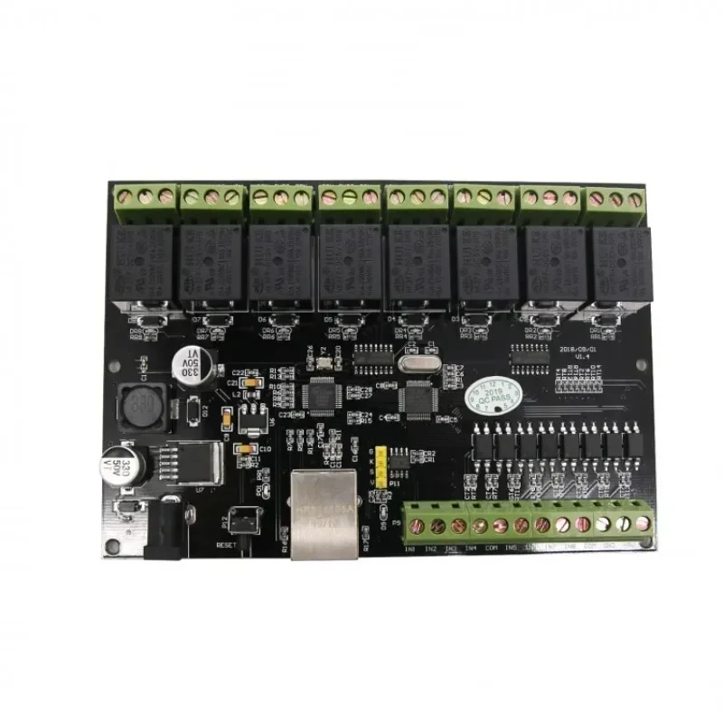 

Сетевое РЕЛЕ 8 каналов, контроллер доступа IP/ Ethernet, переключатель TCP MODBUS 8 в 8