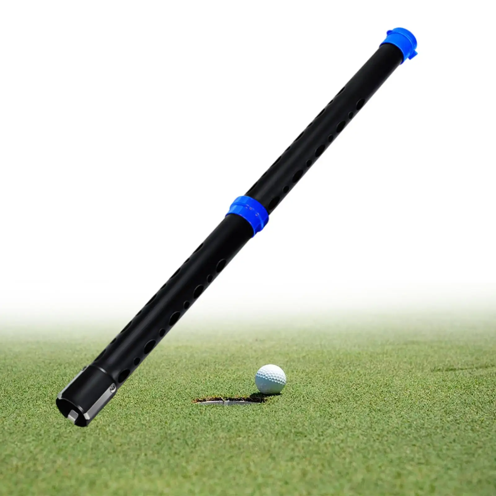 

Golf Ball Retriever Shag Tube Scooping Device Convenient Hold up to 21 of Balls Golf Ball of Grabber for Golfer Women Men Gift