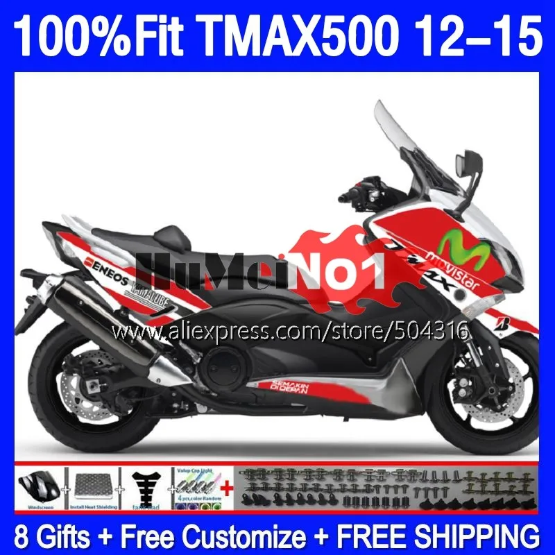 

Инъекция для YAMAHA MAX-500 TMAX500 TMAX MAX 500 171MC.36 MAX500 T-MAX500 12 13 14 15 2012 2013 2014 2015 Красный обтекатель Movistar