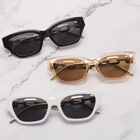 vintage sunglasses women luxury square sun glasses female metal chain temples frame black purple oculos de sol fashion shades