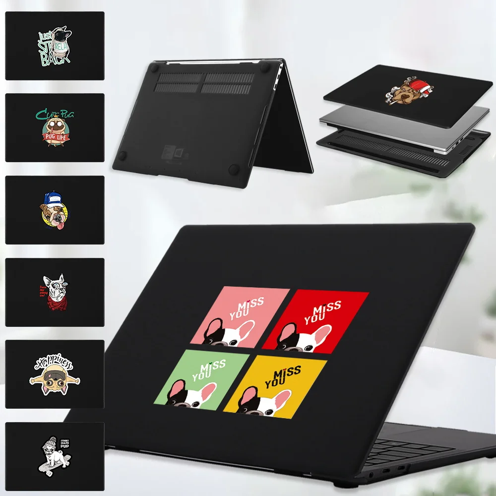 

Case for Huawei MateBook D14 D15/13 14 2021/16 2021 MateBook X Pro 13.9/X 2020 Laptop Dog Pattern Plastic Portable Shell Cover