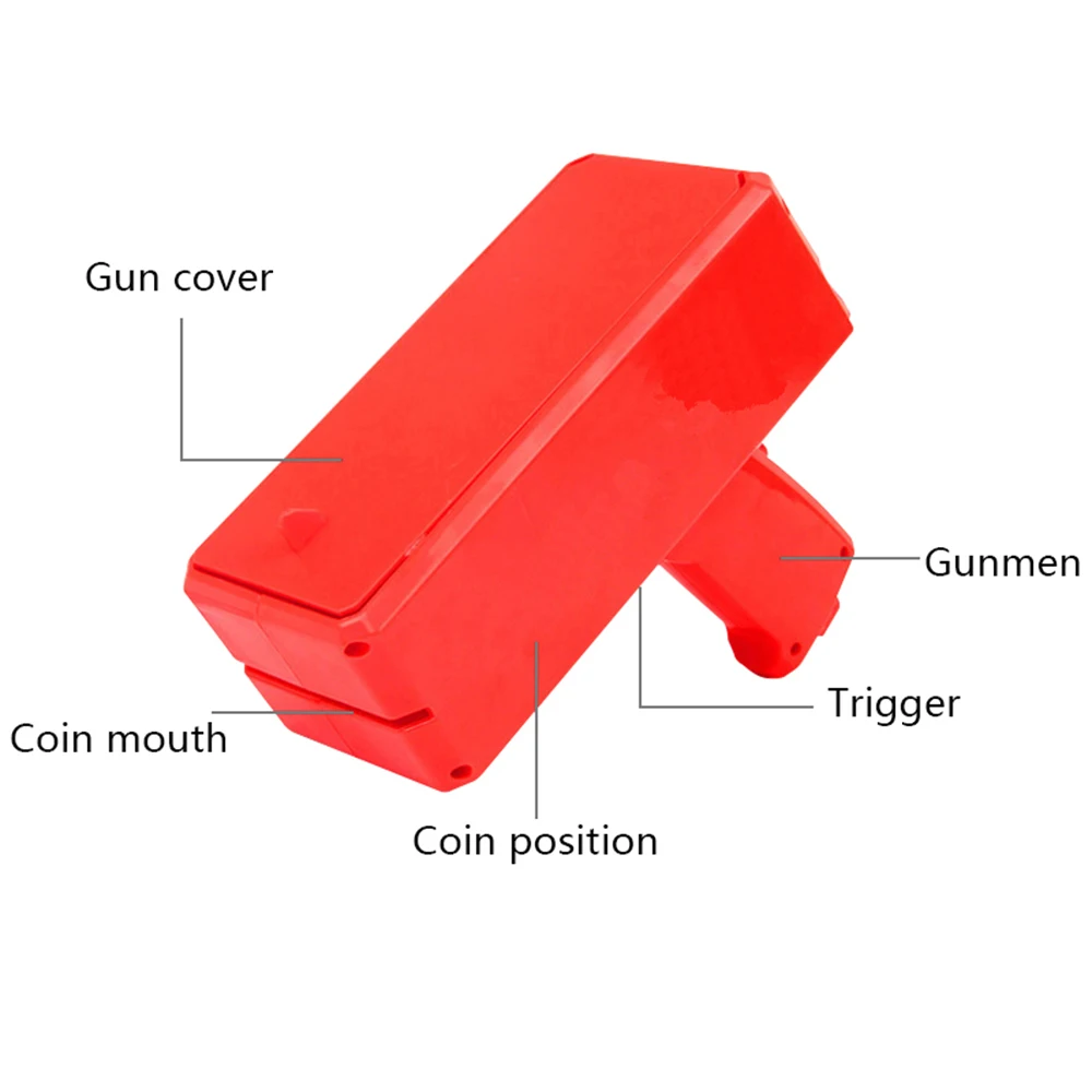 Make It Rain пистолет для денег игрушечный рождественские подарки игрушки вечеринок