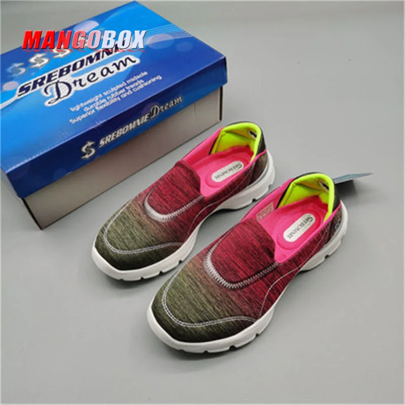 

2022 New Womens Running Shoes Soft Sole Female Sports Sneakers Light Weight Girls Jogging Walking Shoe Women Sock Sport Shoes
