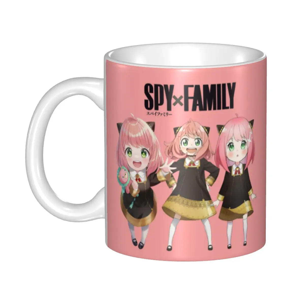 

Персонализированные кофейные кружки Anya подгузник X семейство DIY аниме SpyFamily керамические чашки для чая и молока