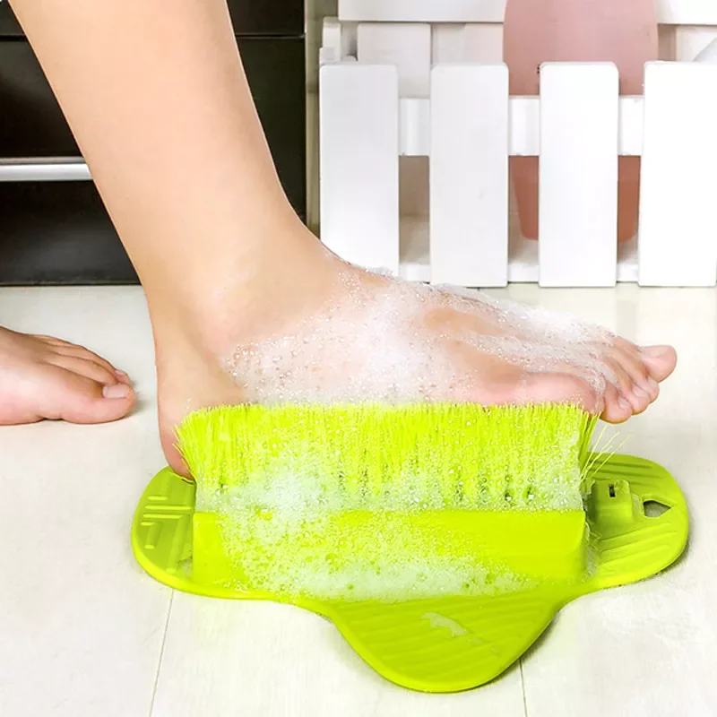 

NEW IN 1Pc Feet Cleaner Scrubber Brush Massager Bathroom Foot Dead Skin Brush Foot Care Tool Household Cleaning Brush