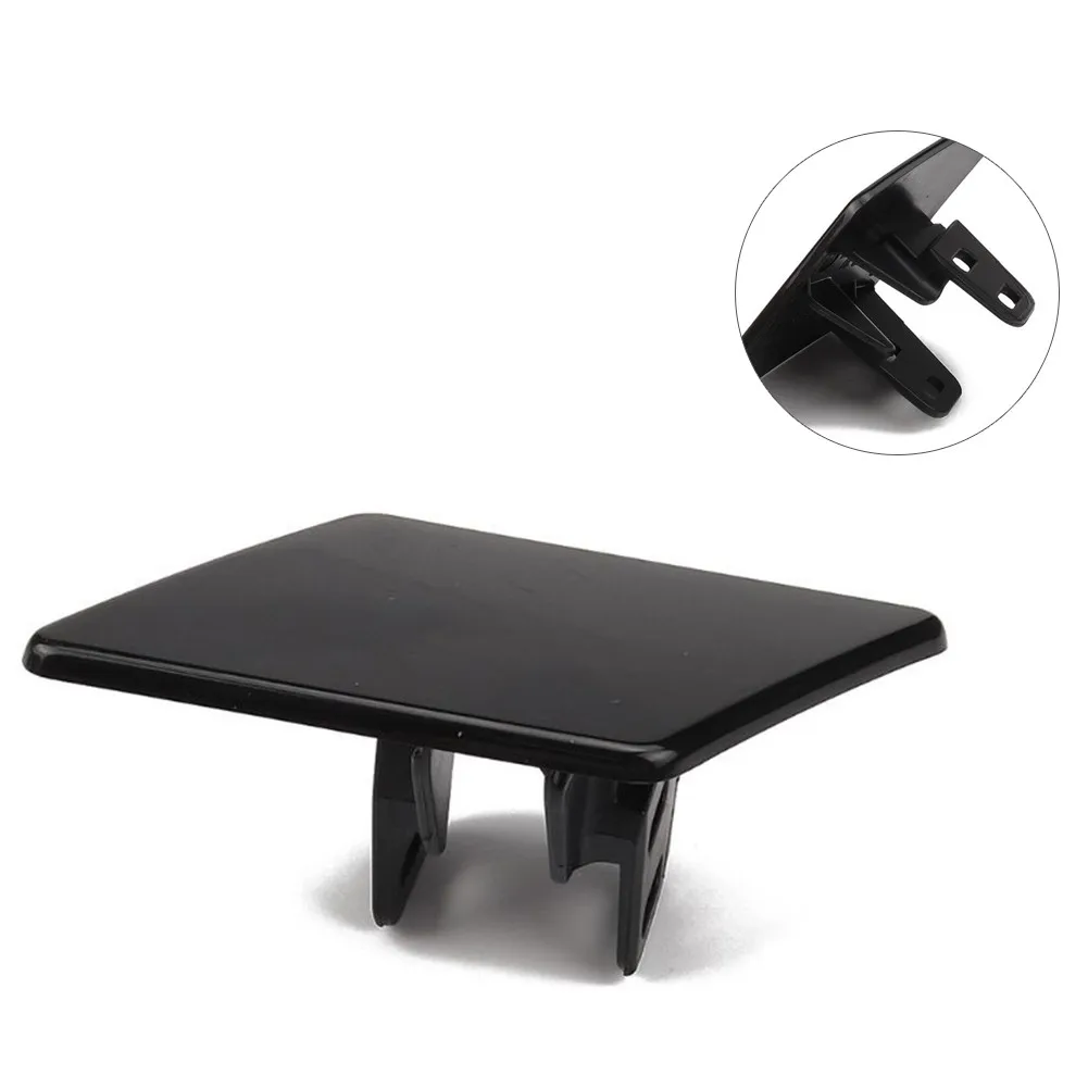 

Left&Right Headlight Cleaning Nozzle Cover R- 61677211210 2009-2012 Black