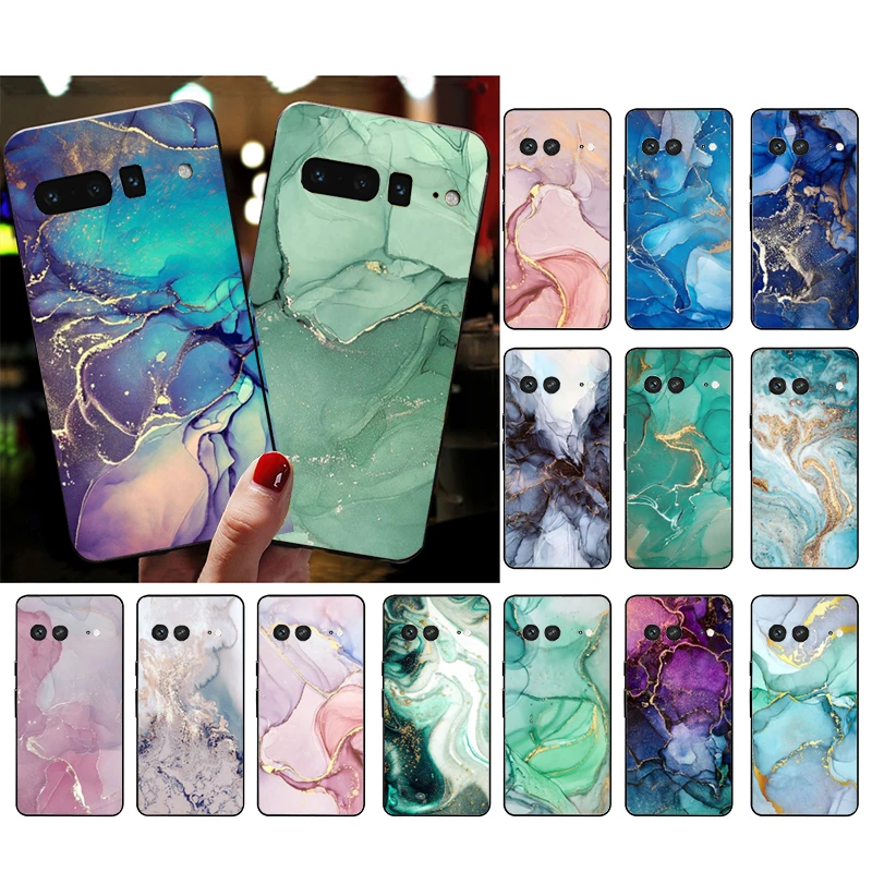

Phone Case for Google Pixel 7 Pro 7 6A 6 Pro 5A 4A 3A Pixel 4 XL Pixel 5 6 4 3 XL 3A XL 2 XL Marble Case