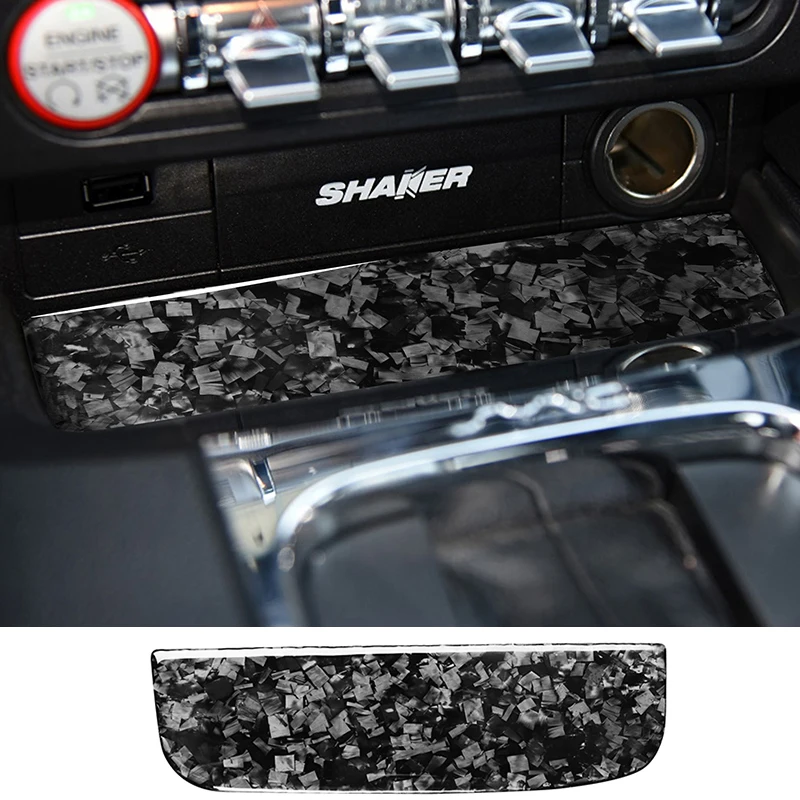 

Наклейки для автомобиля Ford Mustang 2015 - 2020 из углеродного волокна