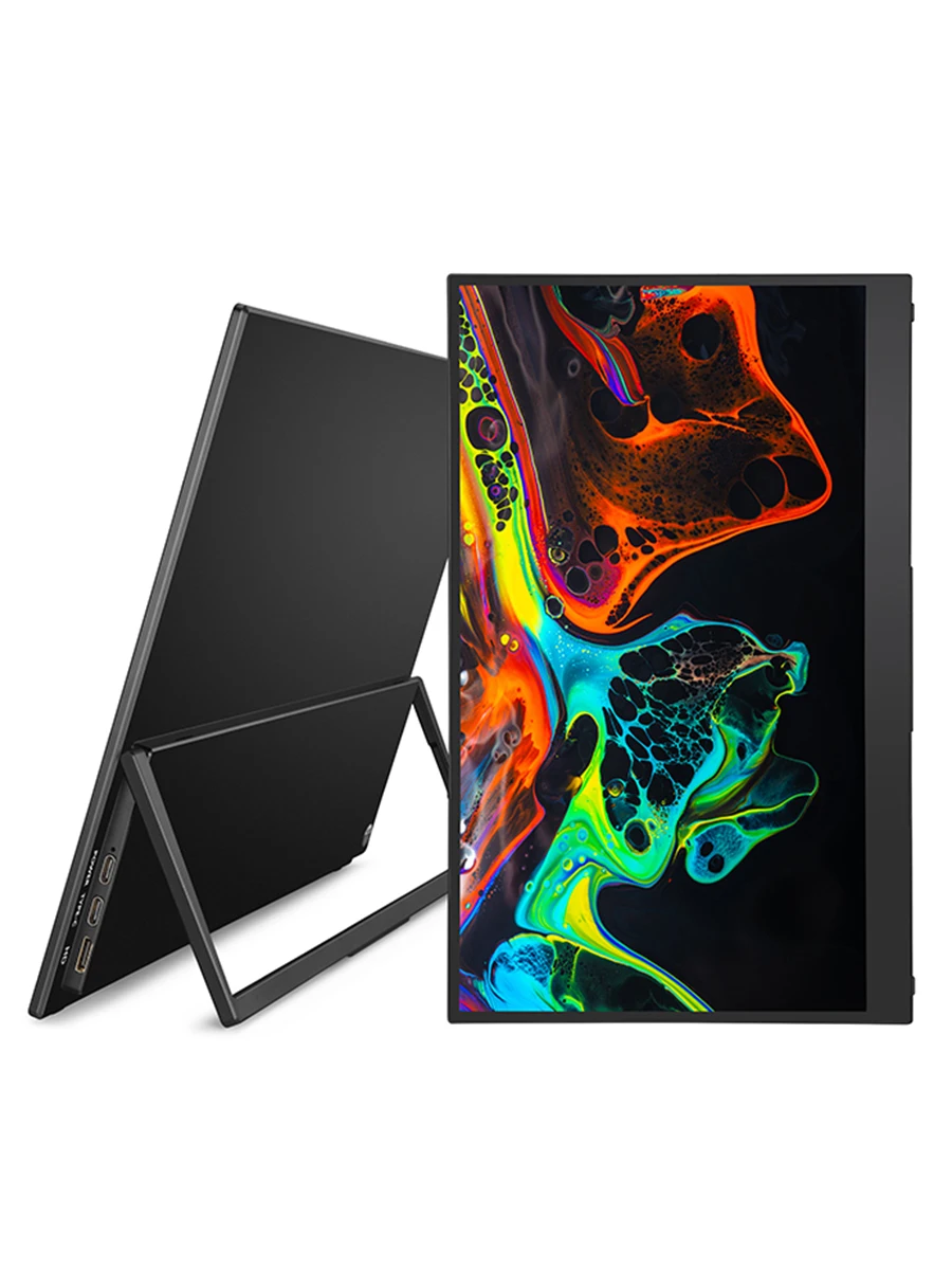 

15.6-inch portable display Integrated folding stand 1080P touch PS5 Plug and remove external expansion secondary screen