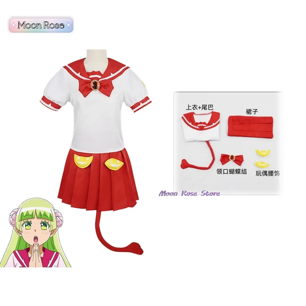 Костюм для косплея аниме Добро пожаловать в школу демонов ирума-кун валак Клара