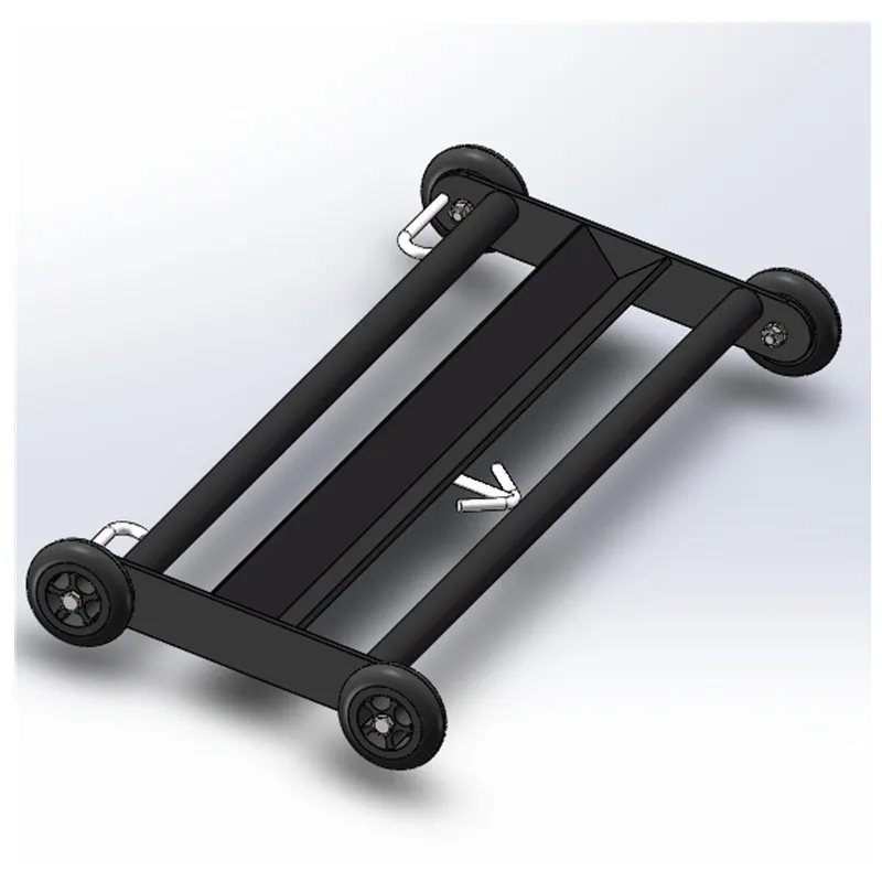 

Multi-Function strength Glute Ham Glider Bench Home Gym Workout Station Leg Exercise Machine