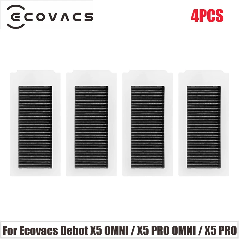 

Для Ecovacs Debot X5 OMNI / X5 PRO OMNI / X5 PRO Детали пылесоса Основный ролик Боковая щетка Фильтр Швабра Ткань Мешок для пыли Аксессуары