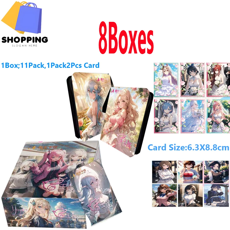 Новейшая коллекционная карта История богини Богиня хобби аниме Doujin Waifu CCG редкая