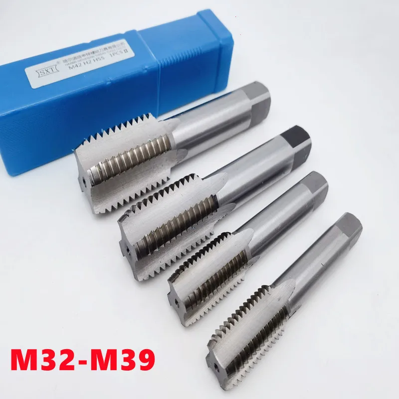 

1pcsM32-M39 right hand thread straight slot tap W6542HSS machine tap metric thread tap drilling tool