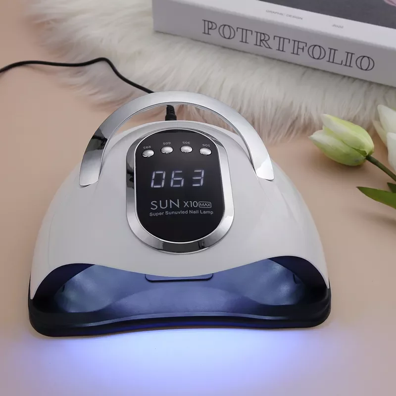 

NEW2023 2022 SUN X10 MAX Nail Lamp with 66 Pcs Leds UV Lamp For Manicure Gel Nail Dryer Drying Nail Polish Manicure Tools