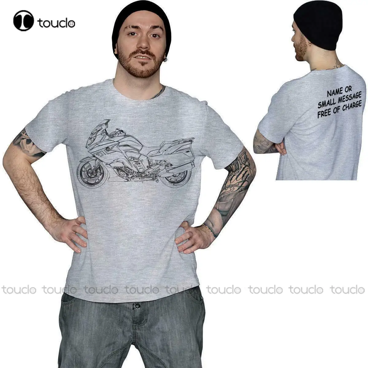 

K1600 Gt мотоциклетная Байкерская футболка с эскизом подарок на день рождения гавайская рубашка для мужчин модная футболка Летняя новая популярная ретро