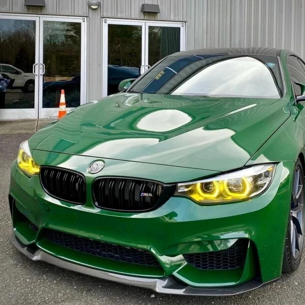 M3 M4 синие желтые DRL глаза ангела для 2018 2019 2020 BMW F80 F82 F32 F34 F36 LCI 420i 430i 440i строительные