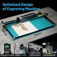 neje 3 max laser engravercutter with a40640 dual laser beam module kit 460 x 810 mm neje win software android app control