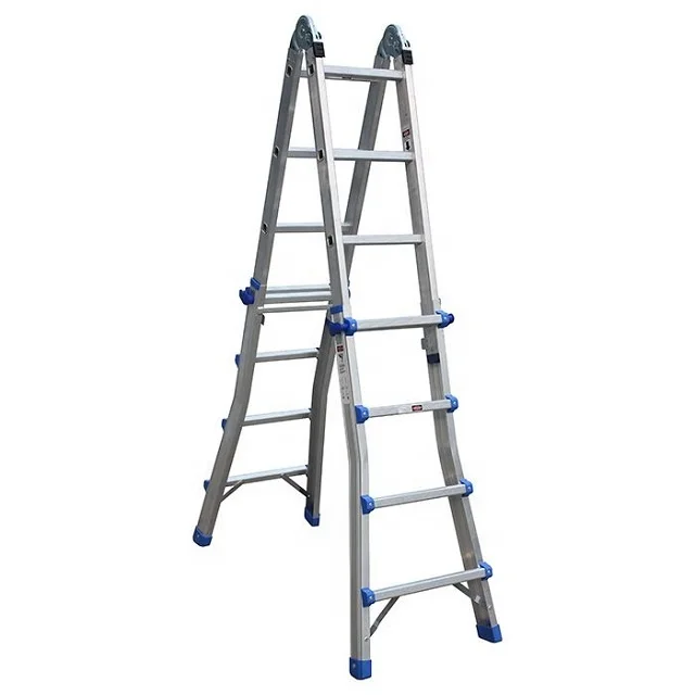 

Factory direct sale moisture resistant portable telescopic ladder