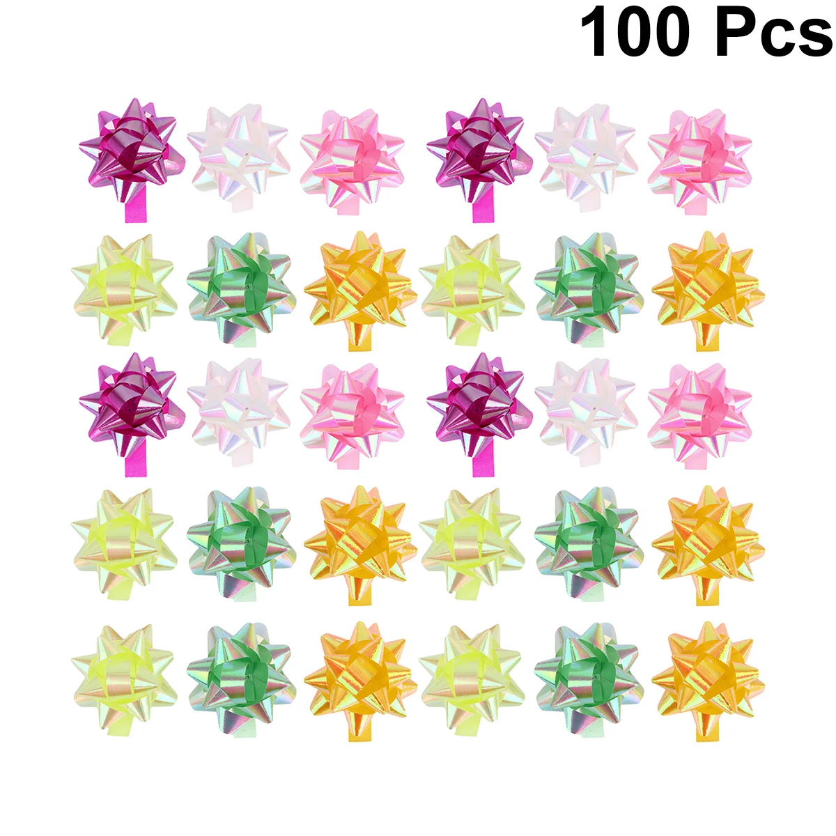 

100pcs Wrapping Ribbons Flower Unique Chic Gift Box Flower for Banquet Party