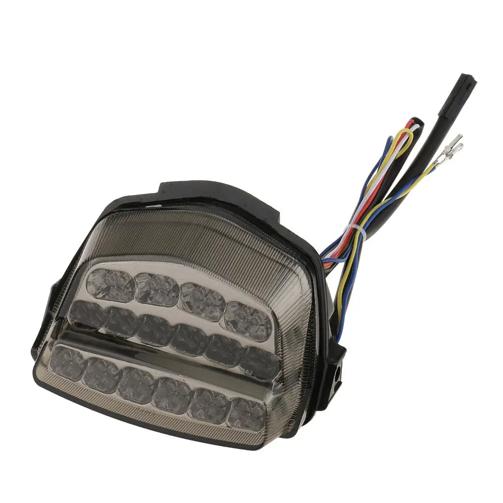 

Задний фонарь, светодиодный дым со встроенным поворотным сигналом для CBR 1000RR 2008-16