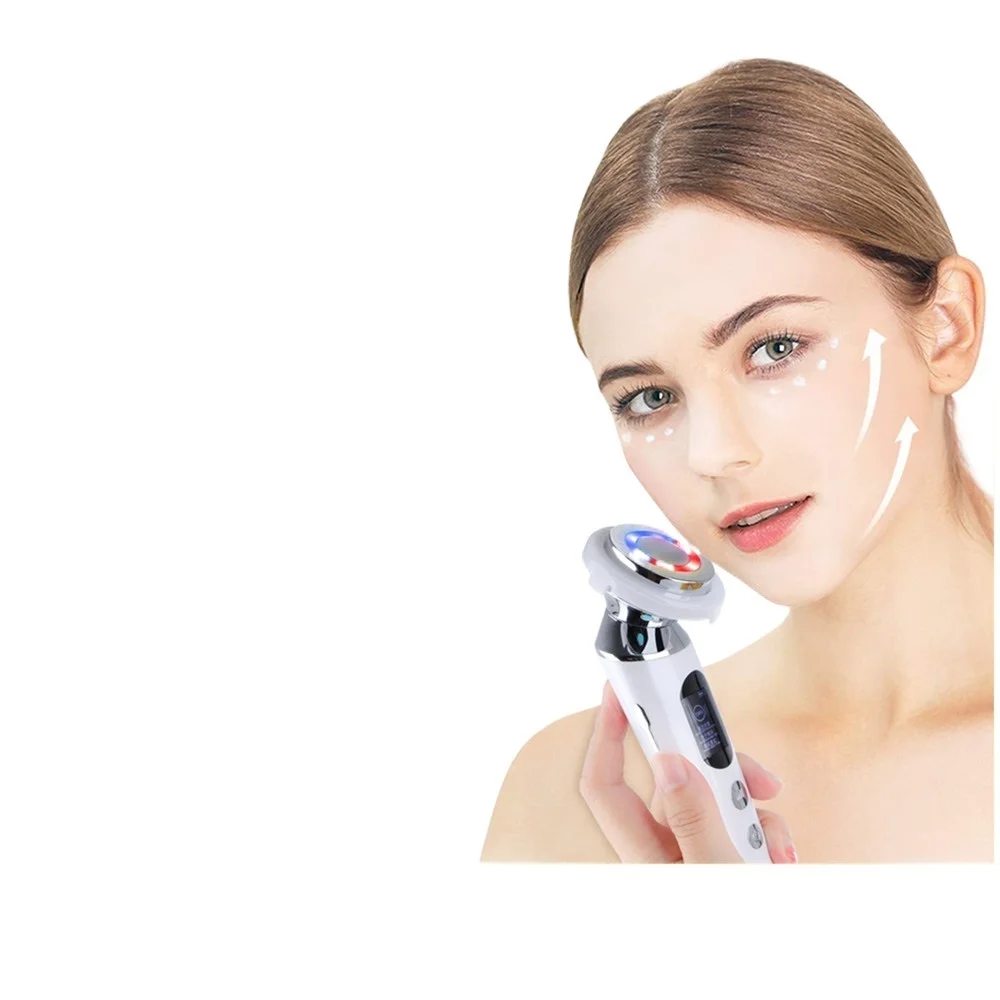 

Микродержатель кожи Rejuven RF V, устройство для похудения лица, светодиодный Массажер для уменьшения подбородка и глаз, косметический аппарат