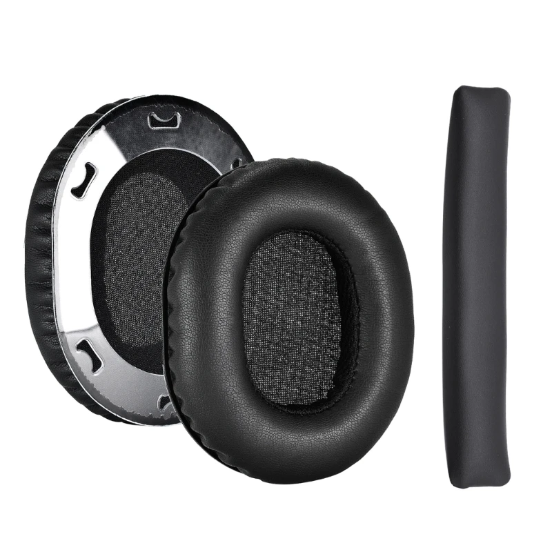 

Soft Earpads Headband for Audio-Technica ATH-M70X M70 Headphone Ear Cushions Elastic Headphone Memory Foam Sleeves Ear Pads