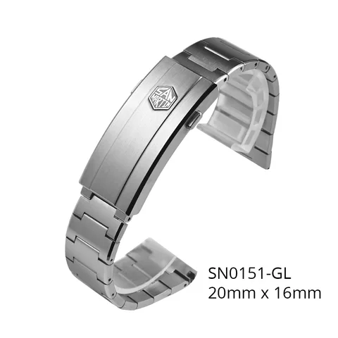 Ремешок для часов San Martin SN0151 из нержавеющей стали