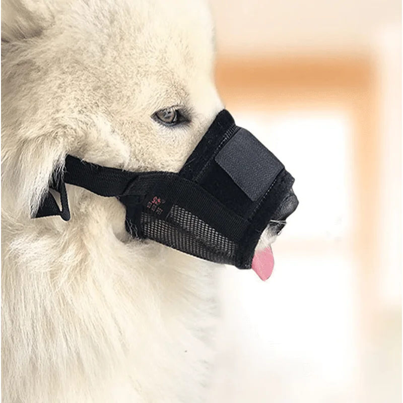 

Pet Muzzle Soft Factory Wholesale Xs Kz 666 Dog Mouth Cover Anti-bite/anti-bark Miseating Dog Mask Adjustable Size Cleanning