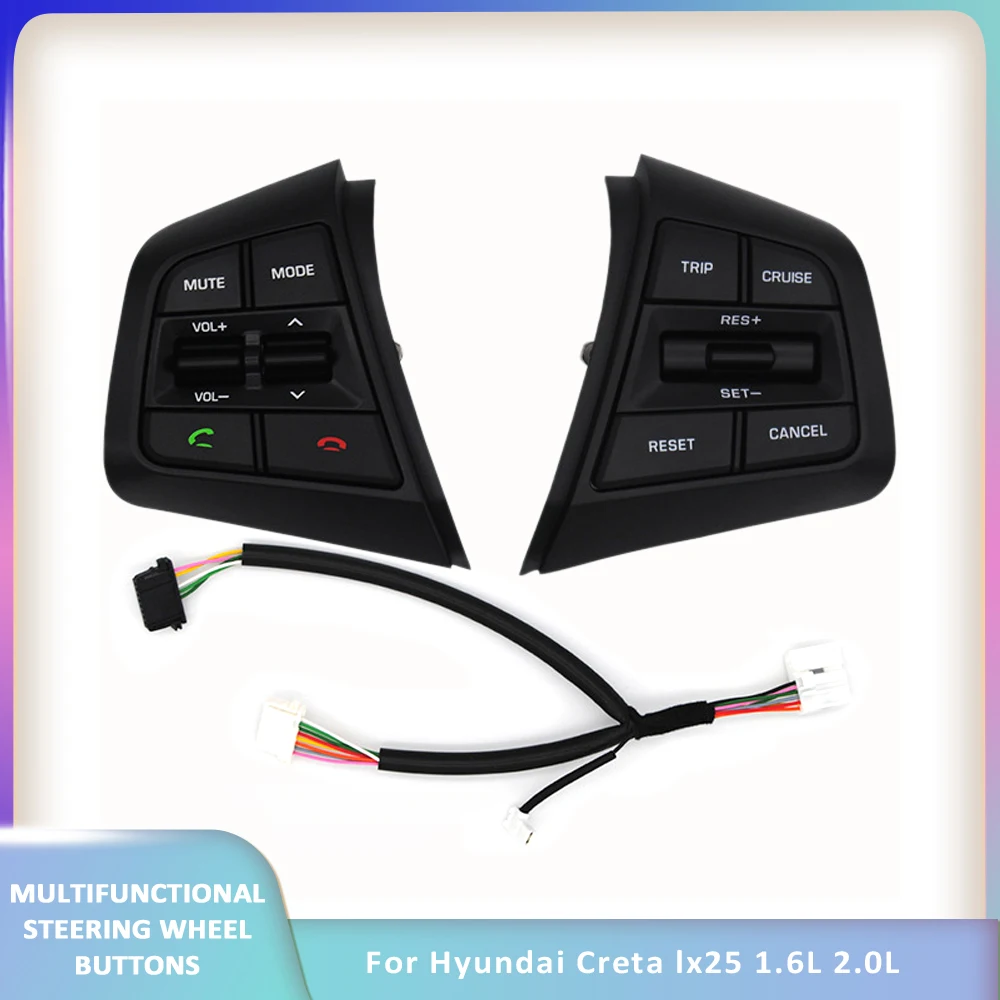 

Многофункциональная Кнопка круиз-контроля для Hyundai Ix25 2019 л CRETA 2015-автомобильные аксессуары