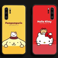 hello kitty kulomi phone cases for huawei honor p30 p30 pro p30 lite honor 8x 9 9x 9 lite 10i 10 lite 10x lite back cover