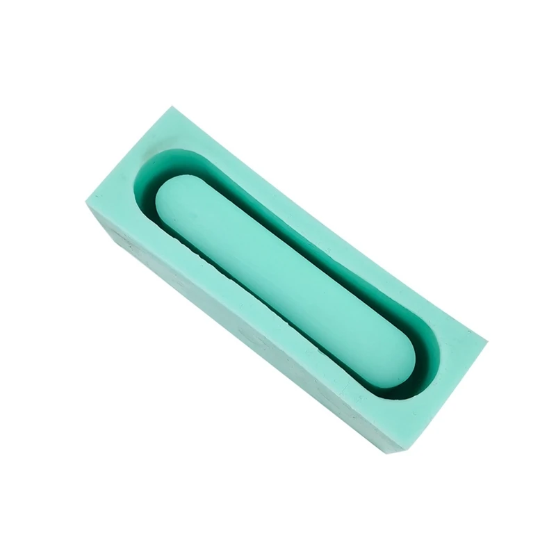 

Oval Business Card Holder Base Box UV Crystal Epoxy Mold Clay Plaster Resin Silicone Mould DIY Crafts Decorations Mold