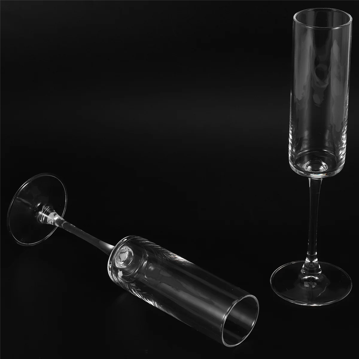Стеклянные флейты для шампанского 4 упаковки 6 унций набор бокалов из предметов