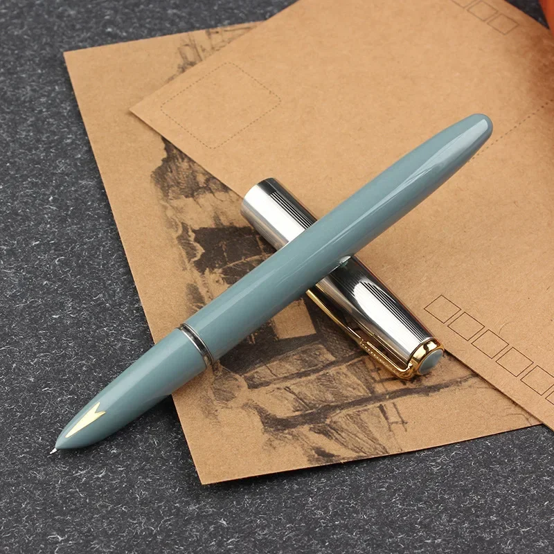 

Ручка Hero 616S, винтажная металлическая ручка, подарочная коробка, детская ручка для чернил для начальной школы, ручка для практики письма, обучающие канцелярские принадлежности, чернильная ручка