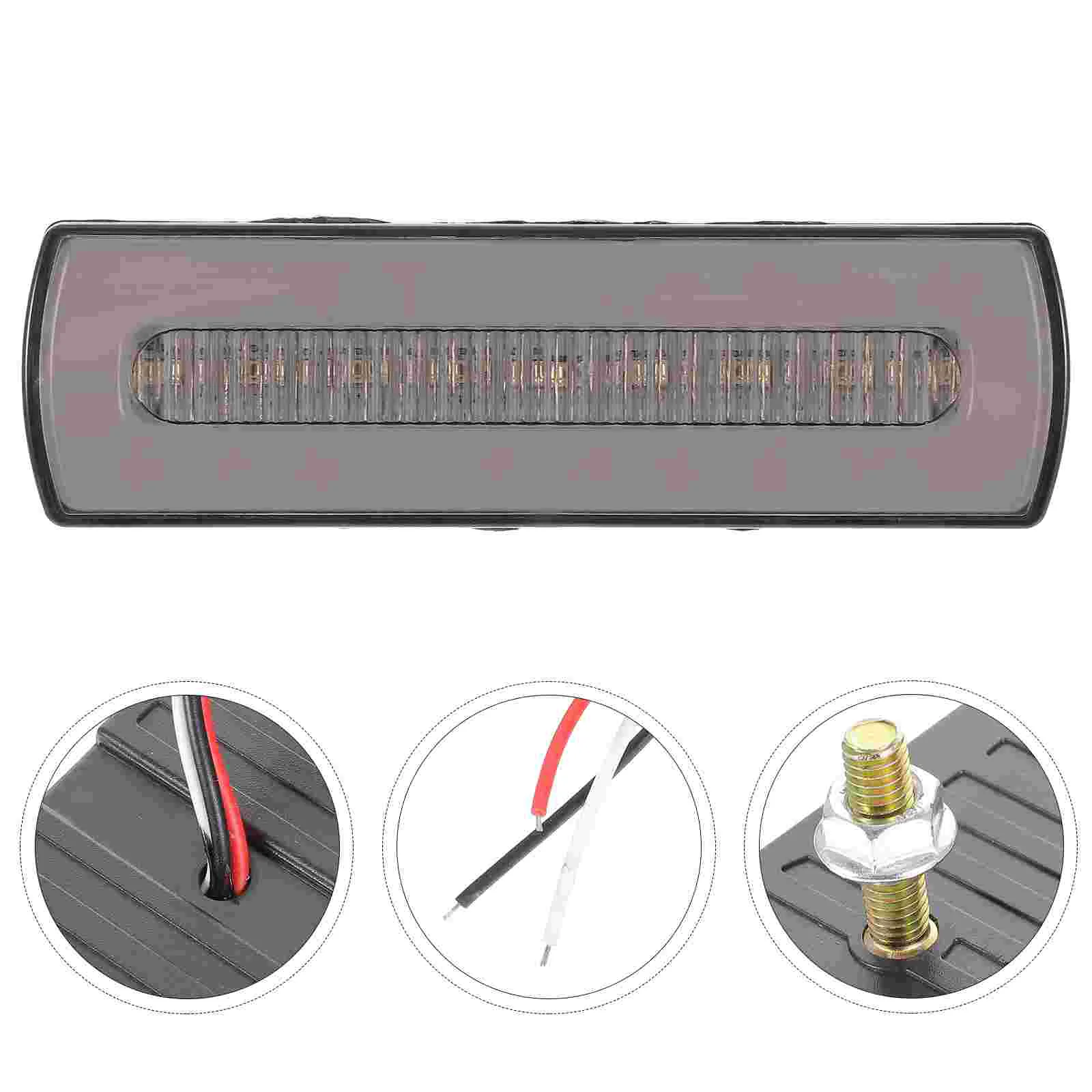 

Car Strobe Light LED Strobe Flashing Light Bar Car Tail Emergency Warning Lamp