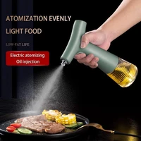electric oil sprayer kitchen oil spray gadget sets dispenser container bottles cooking 2 in 1 olive barbecue oiler pot bbq jars