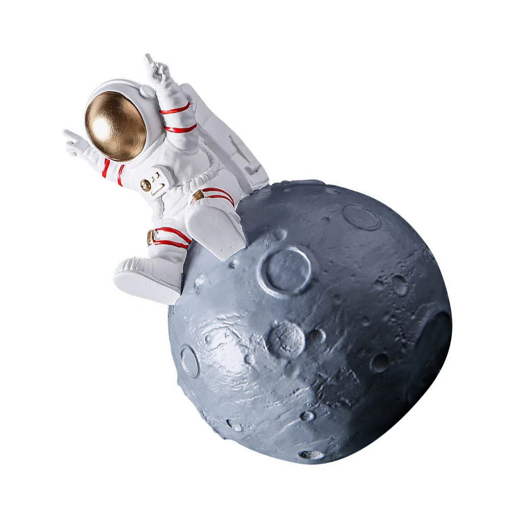 

Toys Infant Boys Resin Money Jar Piggy Bank Toddlers For Banks Kids Coin Spaceman Pot