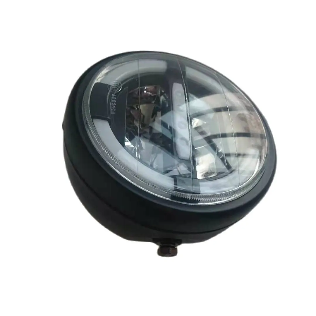 7-дюймовый Универсальный мотоциклетный светодиодный налобный фонарь Cafe Racer в