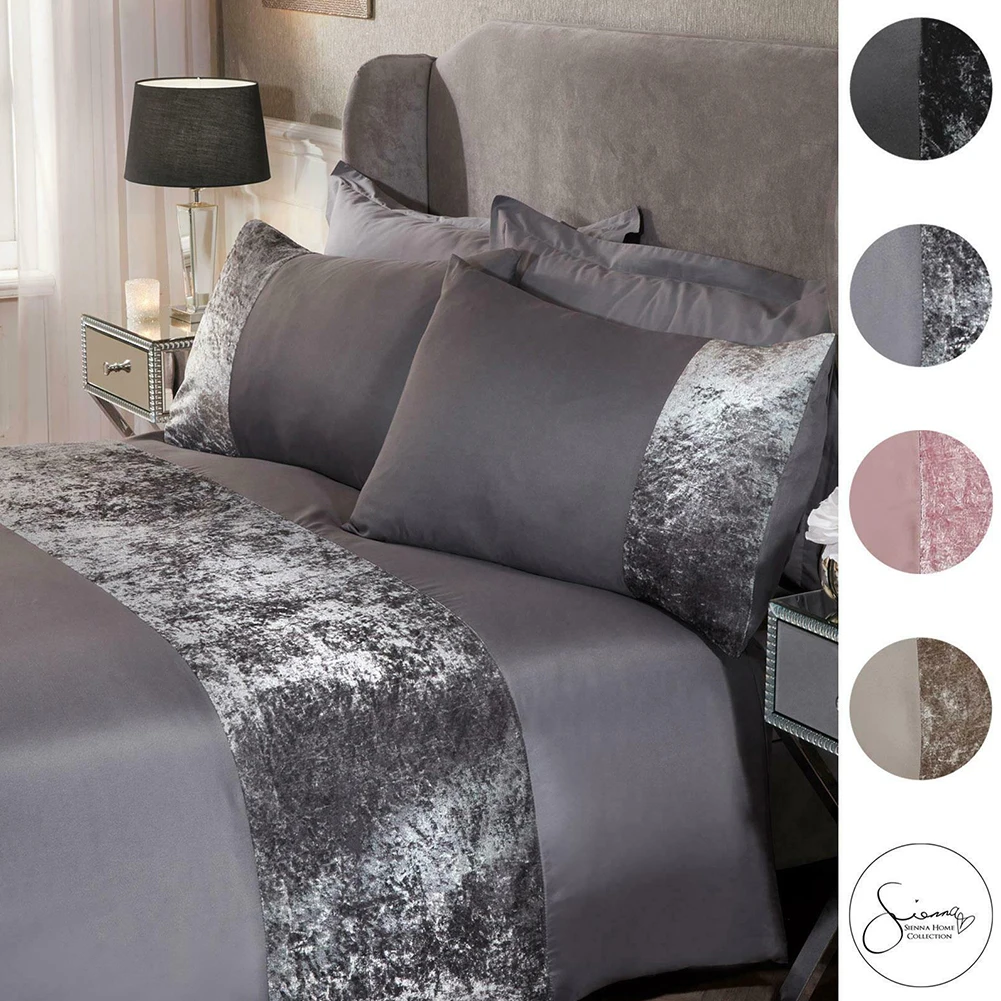 

Comforter Velvet Panel Duvet Cover Set Bedspreads Bed Runner Throw Bedding Single Double Queen King Size Bed Modern Bed Linens