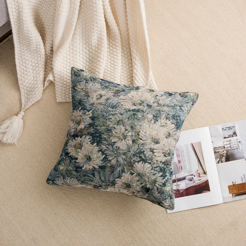 

Home Decor Cushion Cover Cotton Linen Pillow Cover 45x45cm Home Decorative Pillows for Sofa Living Room Luxury Cushion Covers