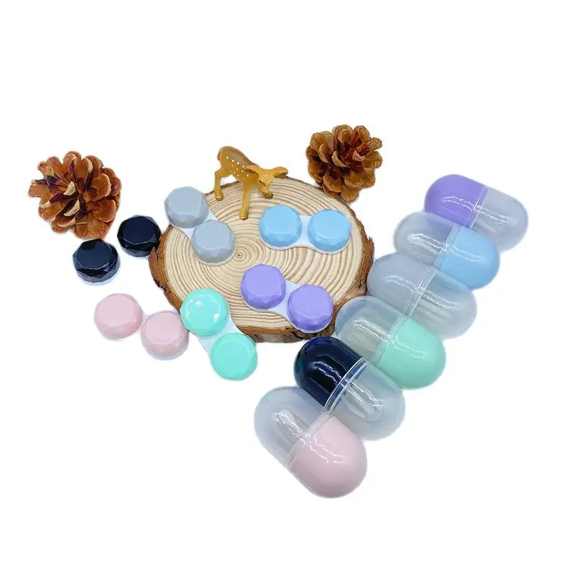 

Cleaning contact lens storage box electric cleaner cartoon pattern